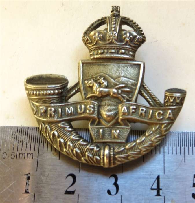 SA Army Durban Light Infantry Slide Cap Badge