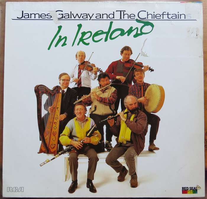 James Galway & the Cheiftains In Ireland Vintage Vinyl LP - VG