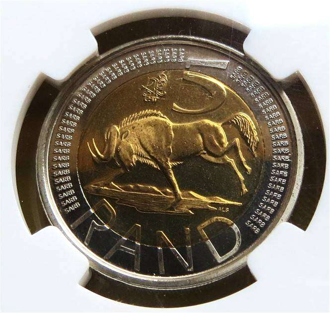 2004 Coin World Oom Paul R5 NGC MS67