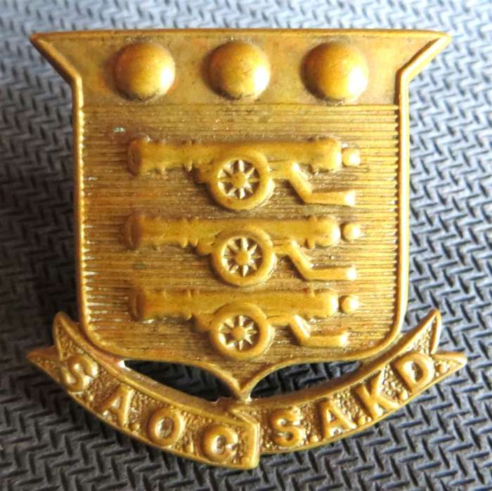 South Africa Ordnance Badge