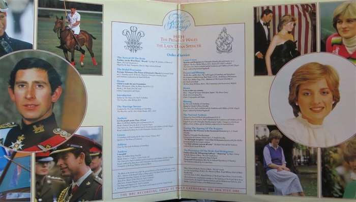 BBC Recordings - The Royal Wedding - Pricess Di & Prince Charles - Vintage Vinyl LP VG