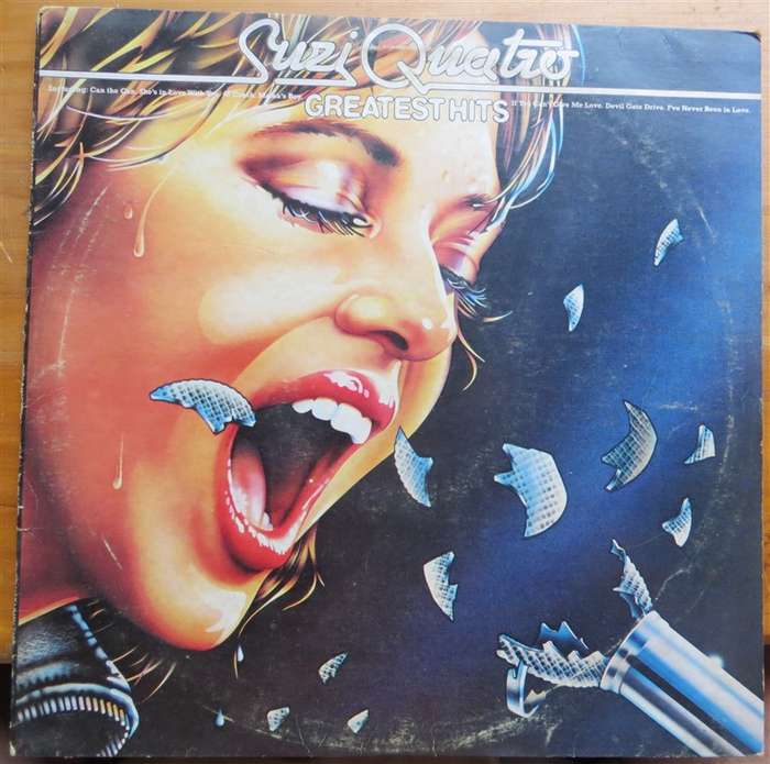 Suzi Quatro - Greatest Hits Vintage Vinyl LP - VG