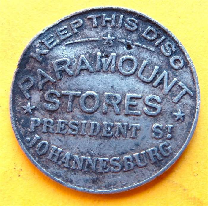 Paramount Stores - President Street , JHB - 10% Discount Token