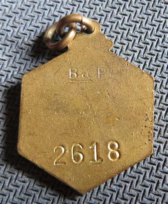 1947 SA Union Club Numbered & Enamelled Badge