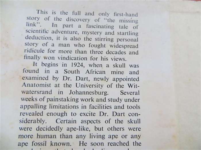 Adventures with the Missing Link (1959) - Dr Raymond A. Dart with Dennis Craig