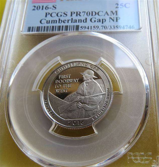US 2016(S) 25C PCGS First Strike PR70DCAM