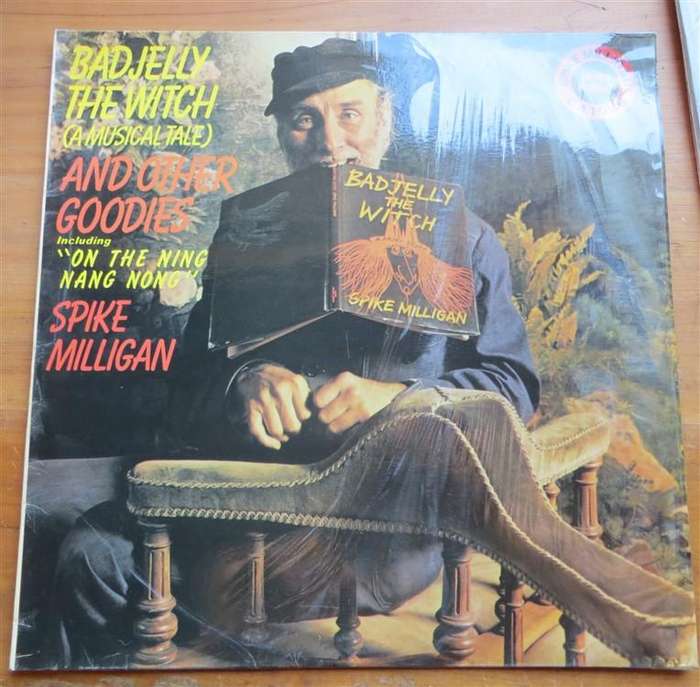 Bad Jelly the Witch - Spike Milligan - Vintage Vinyl LP - VG