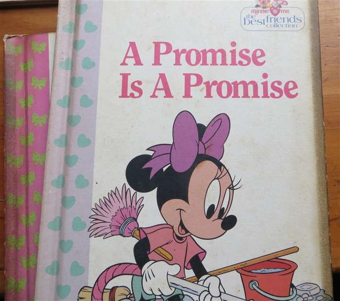 6 x Disney Minnie Mouse hardcover Bundle