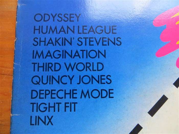 Super Hits #2 Depeche Mode/Human League - Vintage Vinyl LP - VG