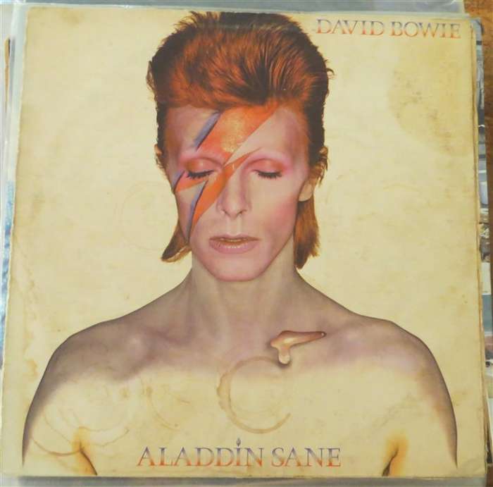 David Bowie - Aladdin Sane Vintage Vinyl LP VG/Cover poor