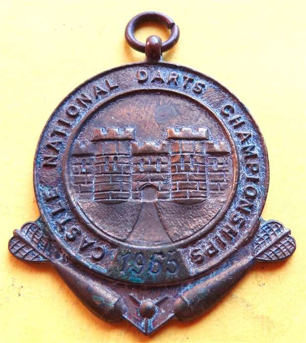 1955 Castle National Darts Championship Medal