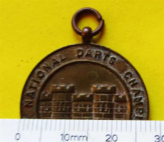 1955 Castle National Darts Championship Medal