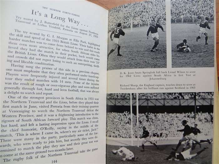 Fifty Two Famous Tries - J.B.G Thomas (1968)