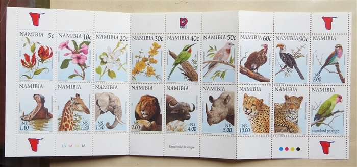 Namibia 18 Stamp Booklet