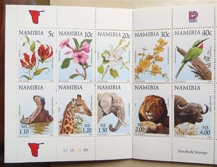 Namibia 18 Stamp Booklet