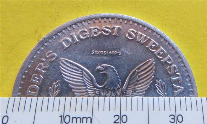Readers Digest Sweepstakes Token