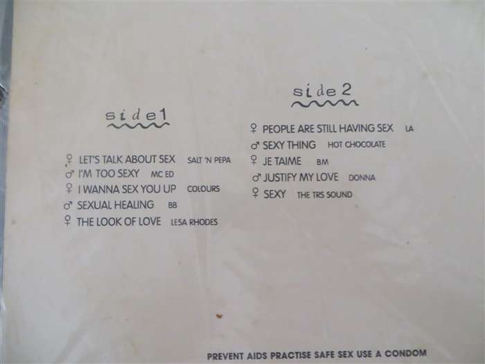 The Sex Album - Various Dance to the Beat Vol.4 Vinyl LP VG