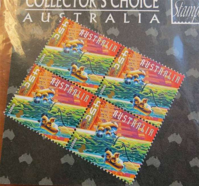 4 x Australia Mint Stamp Issues in Packs - 1 Bid for All - Includes Space Minisheet
