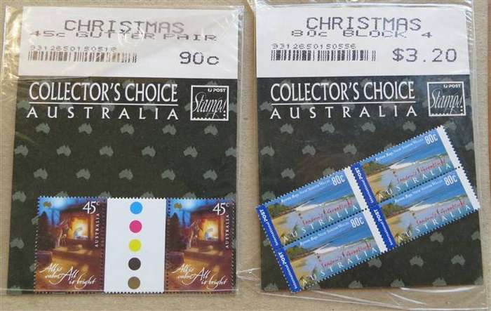 4 x Australia Mint Stamp Issues in Packs - 1 Bid for All - Includes Space Minisheet