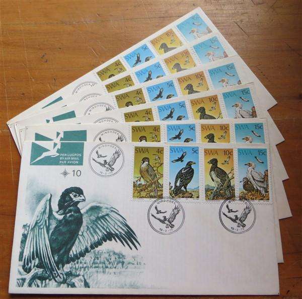 11 x Early No.10 SWA Birds of Prey Covers - 1 Bid - Duplicates