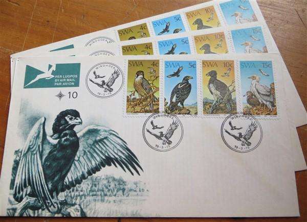 11 x Early No.10 SWA Birds of Prey Covers - 1 Bid - Duplicates