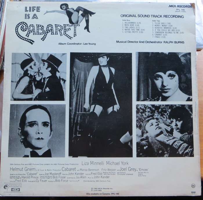 Liza Minelli - Life's a Cabaret -  Vinyl VG / Cover VG