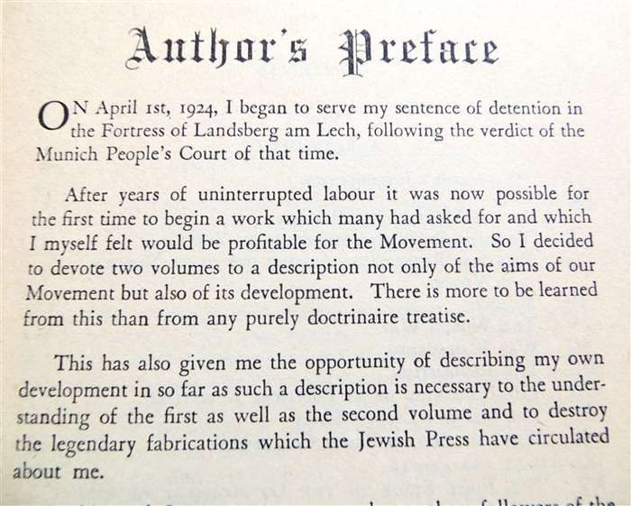 Mein Kampf - Adolph Hitler - 1939 English Translation