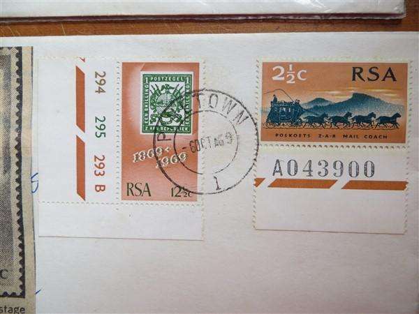 2 x Early RSA No.12 ZAR Commemorative Covers