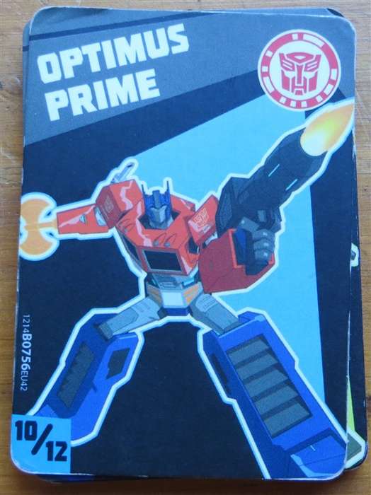 23 x Transformers Trading Cards -  1 Bid for All