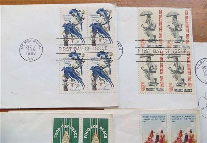 5 x USA Covers - addressed to Southern Rhodesia