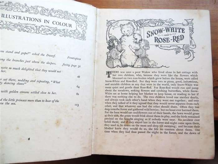 The Fairy Tale Omnibus - Illustrated Doreen Baxter 1953 1st Edition