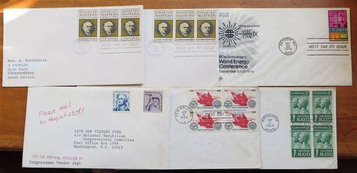 6 x USA Covers