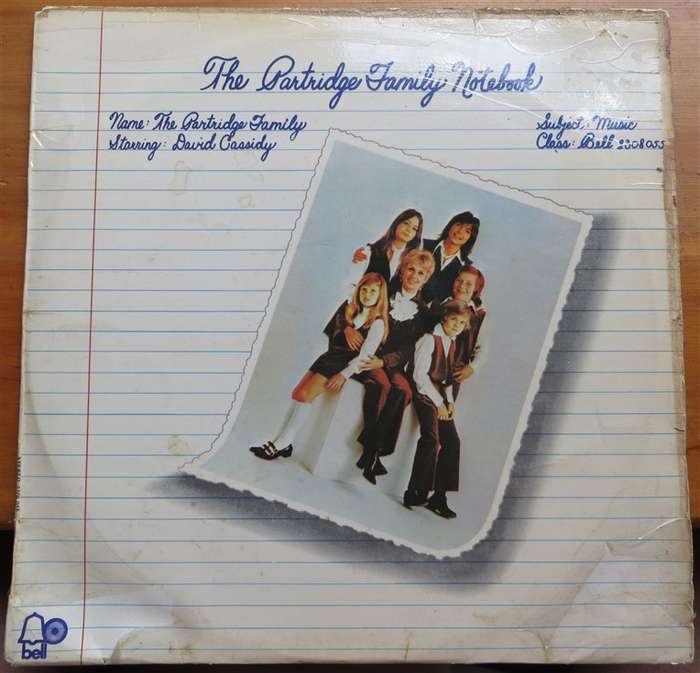 The Partridge Family Notebook - Vintage Vinyl LP - G Cover/VG Vinyl