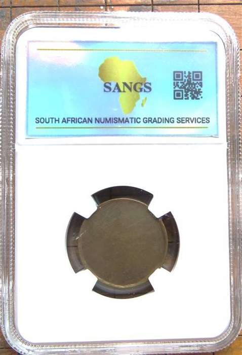RSA 1965-1990 Blank 2c Coin SANGS Graded