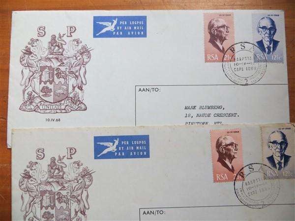 1968 State President Covers - All for 1 Bid