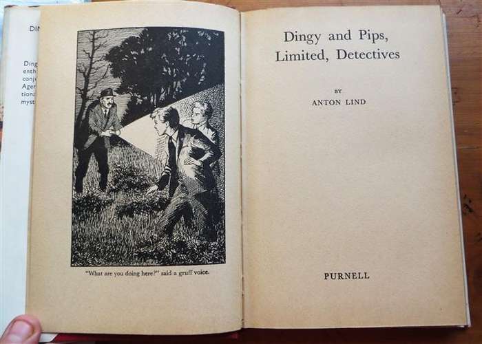 Dingy & Pips Ltd. Detectives - Anton Lind 1961