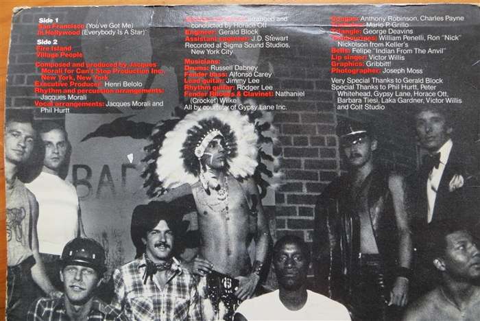 Village People Vintage Vinyl LP - VG