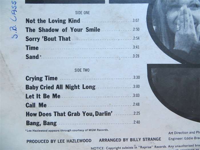 Nancy Sinatra - How does that Grab You - Vinyl VG / Cover VG