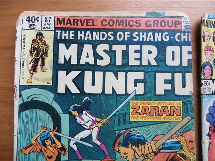 2 x Marvel Comics - New Mutants #14 + Masters of Kung Fu