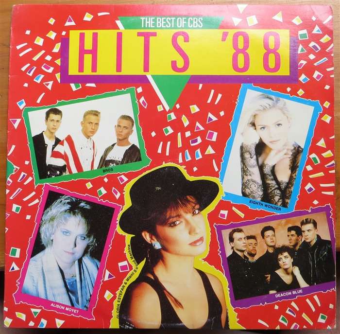 The Best of CBS Hits of 88 Alison Moyet/Deacon Blue and more  - Vintage Vinyl LP - VG