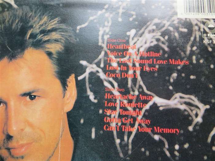 Don Johnson - Heart Beat  - Vintage Vinyl LP - VG