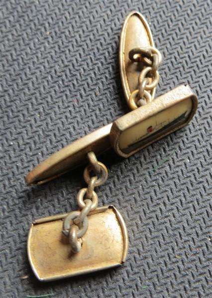 Union Castle Shipping Lines pair of Cuff Links