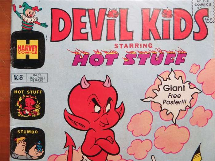 4 x Vintage Hotstuff Comics Lot - 1 Bid for All