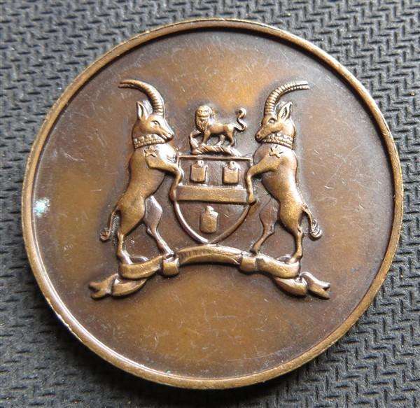 1886 - 1986 100 Years Johannesburg Centenary Medallion - Crown Size