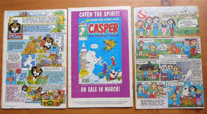 3 x Vintage Casper Comics Lot - 1 Bid for All
