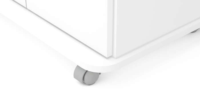 Multi-Functional White Cabinet