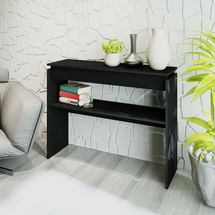 Creta Console Table Black