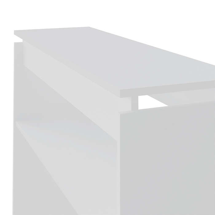 Creta Console Table White
