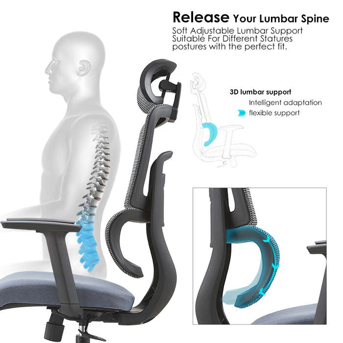 Gary High Back Ergonomic Office Chair