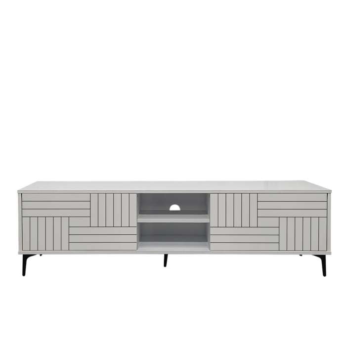 Leandra TV Stand White 160cm